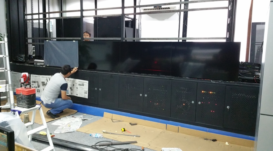 高新區某派出所大屏顯示系統